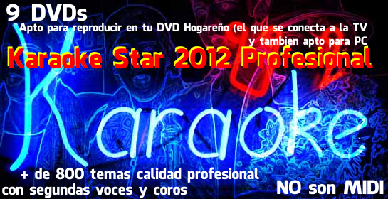 Karaoke Star 2012 Profesional